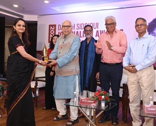 Danish Siddiqui Journalism Awards 2025<br>Winner<br>Sarvapriya Sangwan, Digital Video